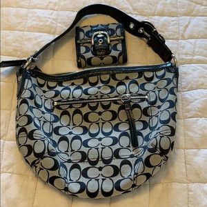 Coach Purse and Wallet Set